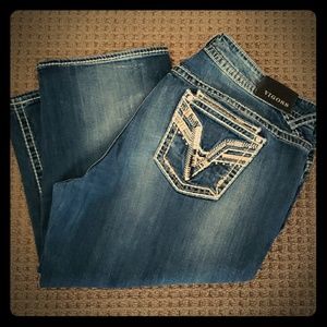 Vigoss Jeans Dublin Capri 24 plus like new